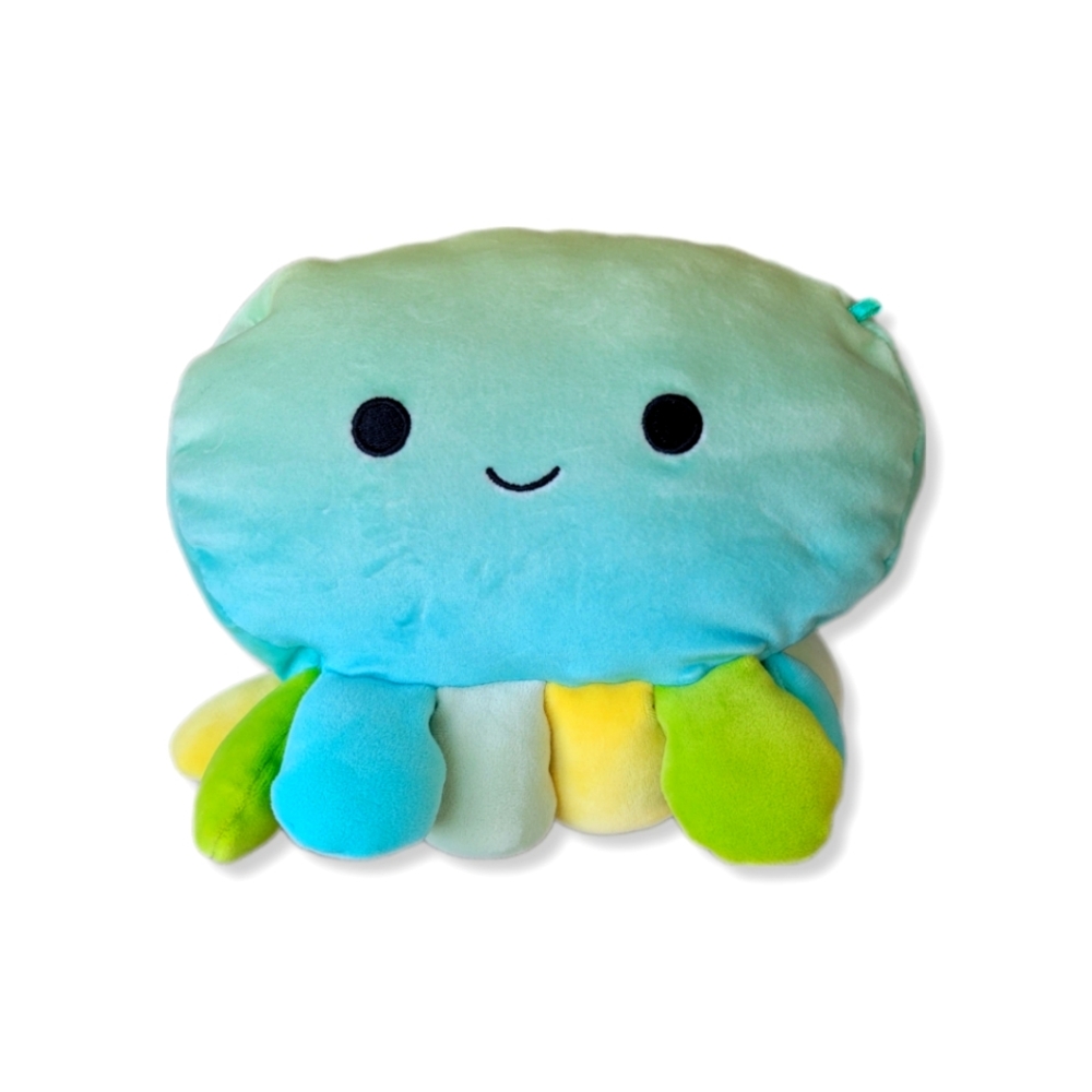 Squishmallows Stackables Oldin The Octopus Plush Toy 8" Blue Green Jazwa…
